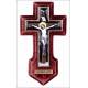 Precious Limoges Enamel Crucifix. Antique. Pps. S. XX