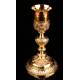 Antique Solid Silver Chalice, Antique, 18th-19th Century