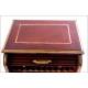 Antique Mahogany Cigar Humidor. Early 20th Century