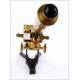 Antique English Compound Microscope. 1900