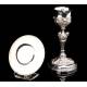 Antique Solid Silver Chalice, Circa 1900.