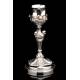 Antique Solid Silver Chalice, Circa 1900.