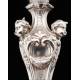 Antique Solid Silver Chalice, Circa 1900.