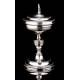 Antique Solid Silver Ciborium, Madrid, 1853