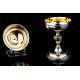 Antique Solid Silver Ciborium, Madrid, 1853