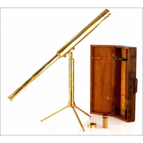 Antique Mantel Telescope, Circa 1900, England.