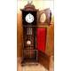 Gustav Becker Antique Musical Grandfather Clock. Germany, 1920s.