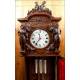 Gustav Becker Antique Musical Grandfather Clock. Germany, 1920s.