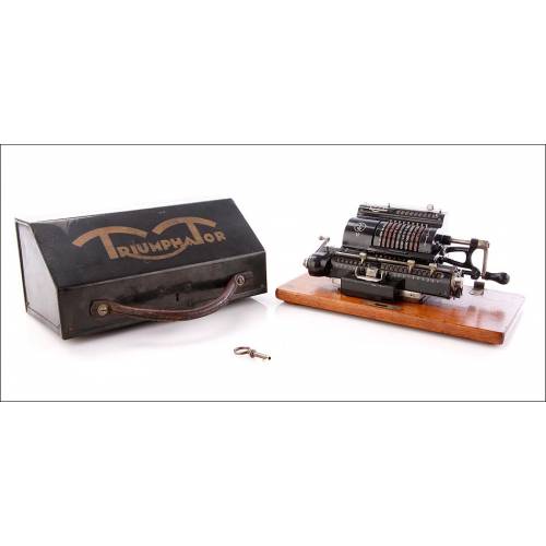 Antique Triumphator H Mechanical Calculator, Germany, 1920's