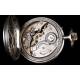 Antique Pocket Watch. Solid Silver. Switzerland, 1900