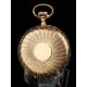 18K Gold Pocket Watch, Antique, Ppios. S. XX