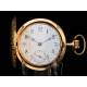 18K Gold Pocket Watch, Antique, Ppios. S. XX