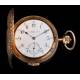 Antique Le Phare 18K Le Phare 18K Minute Repeater Pocket Watch, Ppios. S. XX