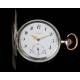 Antique Silver Pocket Clock, 1920-22