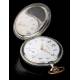 Antique Silver Pocket Clock, 1920-22