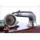 Antique French Perfectaphone Gramophone, Circa 1920.