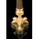 Antique Candlesticks in Gilded and Patinated Bronze. France, XIX Century