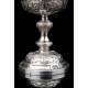 Delicate Antique Silver Ciborium, S. XIX