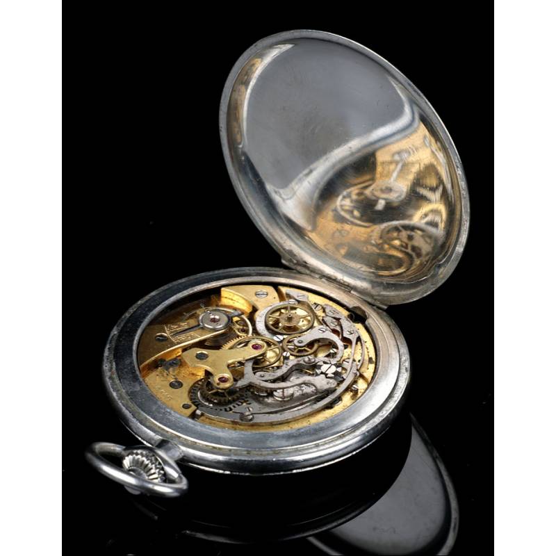 Silver plated hotsell pocket watch