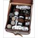 Lot of Antique Leica Cameras. Photographic Equipment. Germany, 1938