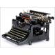 Antique Kappel Typewriter Mod. 2 Germany, 1930s