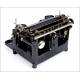 Antique Kappel Typewriter Mod. 2 Germany, 1930s