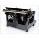 Antique Kappel Typewriter Mod. 2 Germany, 1930s