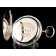 Antique Omega Pocket Watch in Solid Silver. Switzerland, 1919