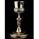 Antique Silver Chalice - Alms Vase of the Archpriest of Toro, 1830