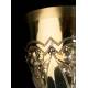 Antique Solid Silver Chalice with original case. France, XIX Century