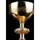 Antique Gilt Silver Goblet, France. France. 19th Century