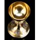 Antique Gilt Silver Goblet, France. France. 19th Century