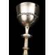 Antique Solid Silver Chalice and Case. France, Circa 1900