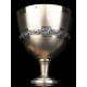 Antique Solid Silver Chalice and Case. France, Circa 1900