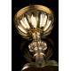 Antique Ciborium. Solid Silver Gilt. France, XIX Century