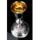 Very Antique Chalice in Solid Silver. Lyon, France. 1819-1838