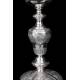 Very Antique Chalice in Solid Silver. Lyon, France. 1819-1838