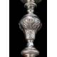 Precious Antique Silver Chalice with Paten and Case. France, XIX Century