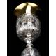 Antique Solid Silver Chalice, Paten and Case. Paris, France 1819-1838