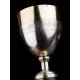 Antique Silver Chalice with Royal Diamonds. France, Circa 1900