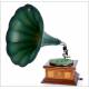 Antique Spanish Gramophone His Master's Voice Modelo 4. Spain, 1925