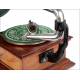 Antique Spanish Gramophone His Master's Voice Modelo 4. Spain, 1925