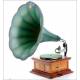 Antique Spanish Gramophone His Master's Voice Modelo 4. Spain, 1925