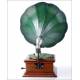 Antique Spanish Gramophone His Master's Voice Modelo 4. Spain, 1925