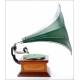 Antique Spanish Gramophone His Master's Voice Modelo 4. Spain, 1925