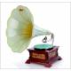 Antique Spanish His Master's Voice Gramophone Model 5. Circa 1920.