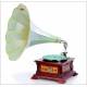 Antique Spanish His Master's Voice Gramophone Model 5. Circa 1920.