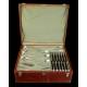 Antique Solid Silver Cutlery for 12 services. Germany 1930