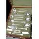 Antique Solid Silver Cutlery for 12 services. Germany 1930