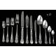 Antique Solid Silver Cutlery for 12 services. Germany 1930